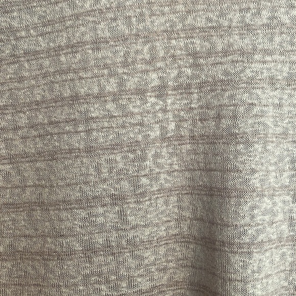 Eyeshadow, Brown striped tank with lace trim, size M - Picture 2 of 8
